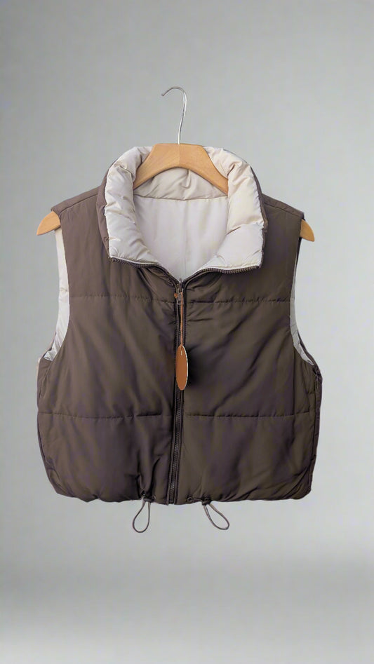 Reversible Puffer Vest