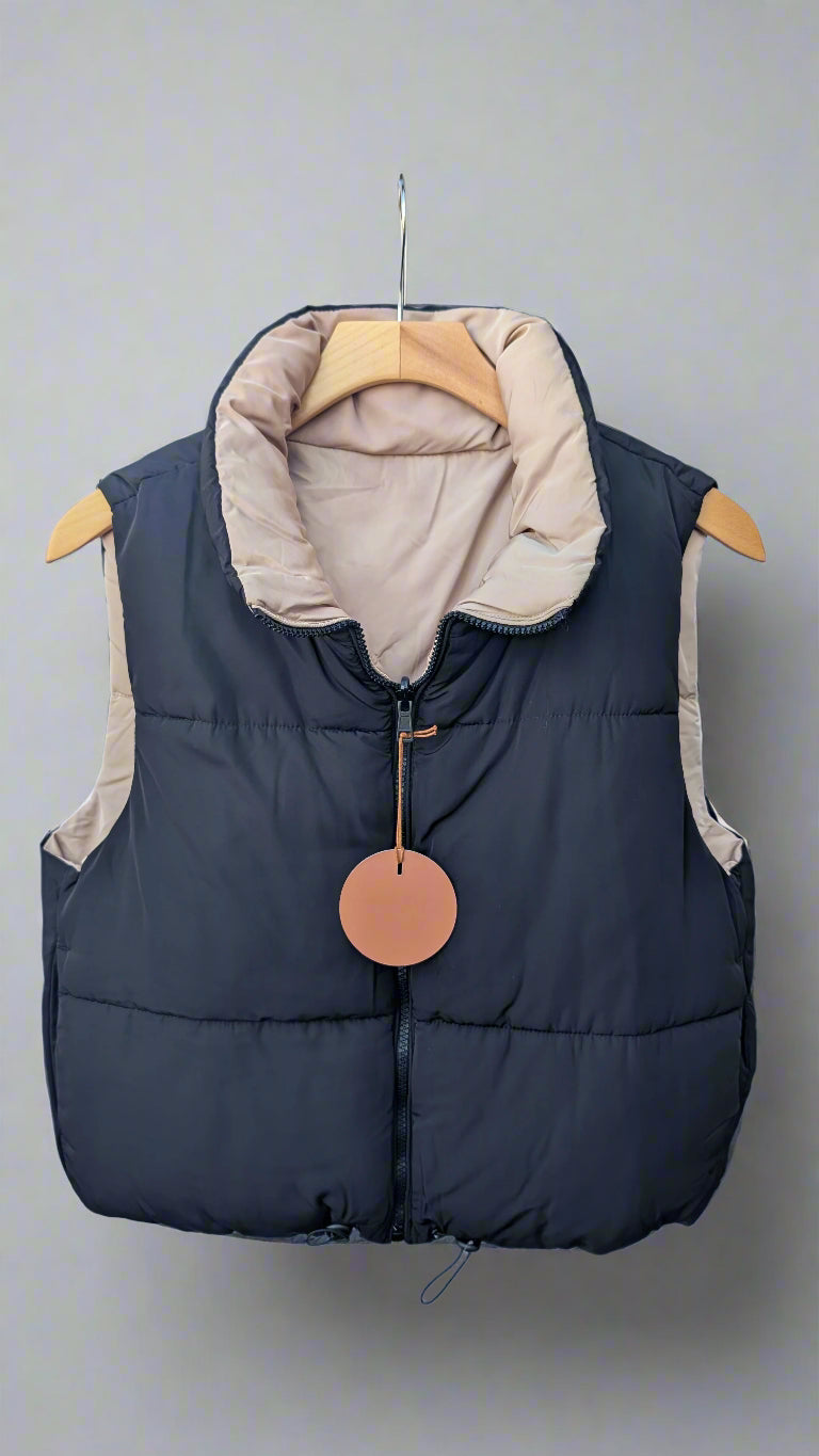 Reversible Puffer Vest