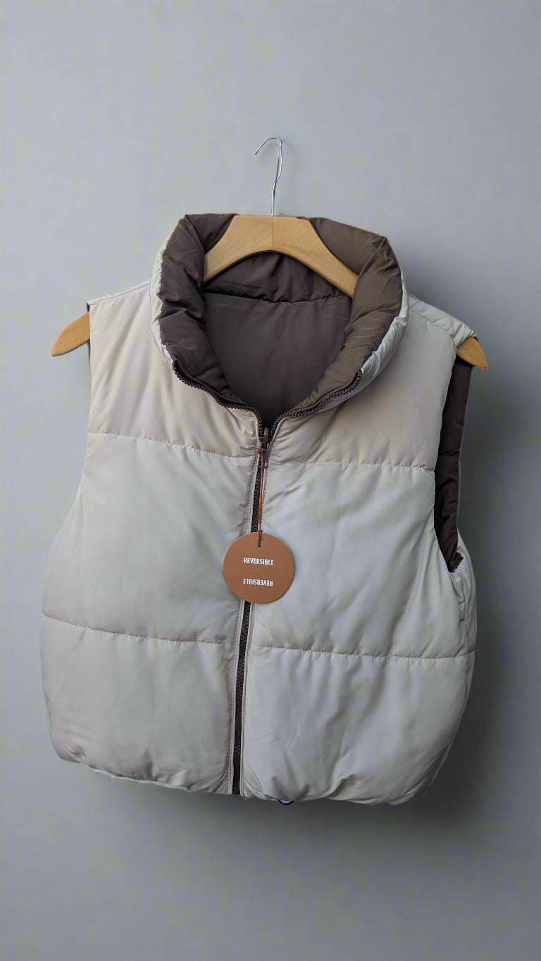 Reversible Puffer Vest